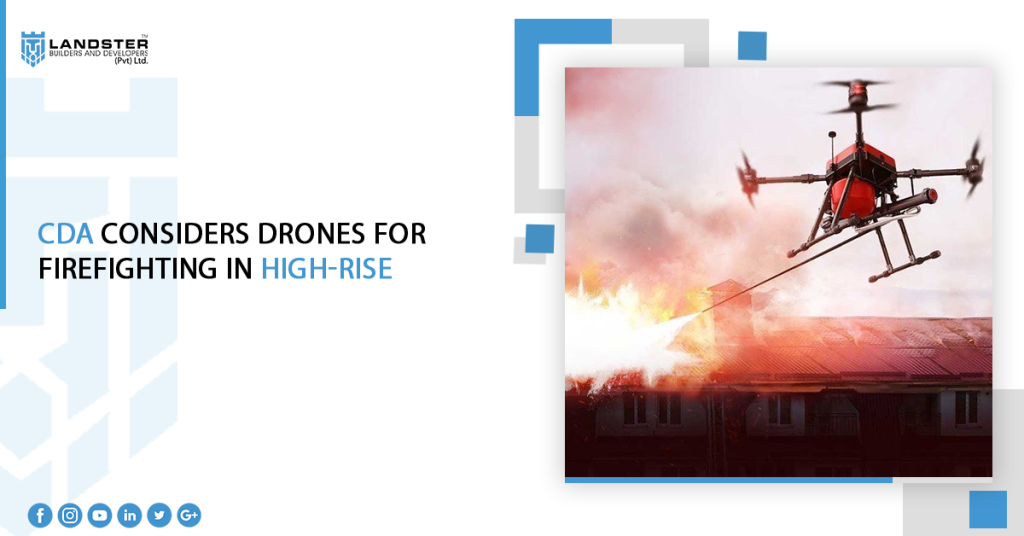 CDA Considers Drones for Firefighting in High-Rise